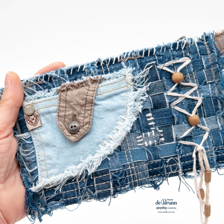 UPCYCLING Jeans Gürteltasche