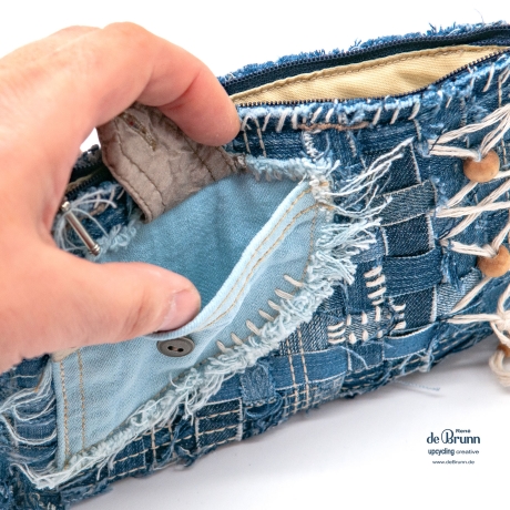 UPCYCLING Jeans Gürteltasche