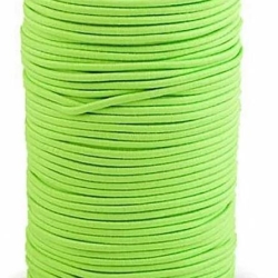 Gummikordel elastisch Neongrün 3 mm – 10 Meter