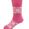 Original Orenburger Damensocken, neu, knöchellang, pink