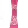 Original Orenburger Damensocken, neu, knöchellang, pink