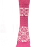 Original Orenburger Damensocken, neu, knöchellang, pink