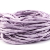 Handgefärbtes Habotai-Seidenband Rose Purple ø3mm Seidenschnur