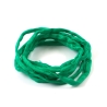 Handgefärbtes Habotai-Seidenband Grasgrün ø3mm Seidenschnur