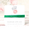 Handgefärbtes Habotai-Seidenband Minzgrün ø3mm Seidenschnur