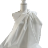 Baumwolle Popeline Uni | Weiss | Öko Tex 100 | Poplin | 100%BW 