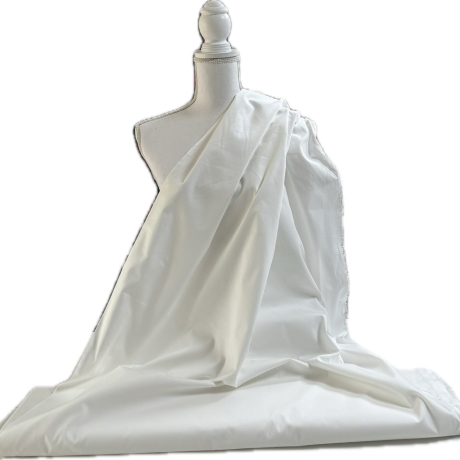 Baumwolle Popeline Uni | Wollweiss | Öko Tex 100 |Poplin |100%BW 