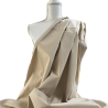 Baumwolle Popeline Uni | Sand | Öko Tex 100 | Poplin |100%BW 