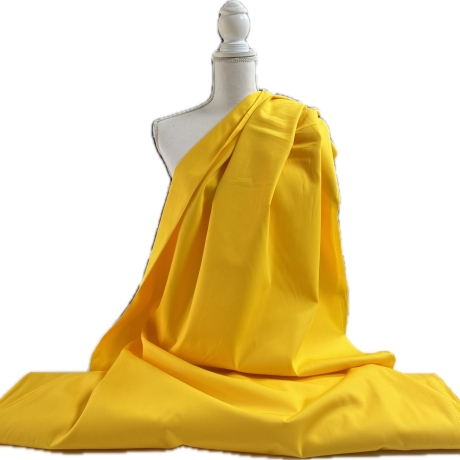 Baumwolle Popeline Uni | Gelb | Öko Tex 100 | Poplin |100%BW 