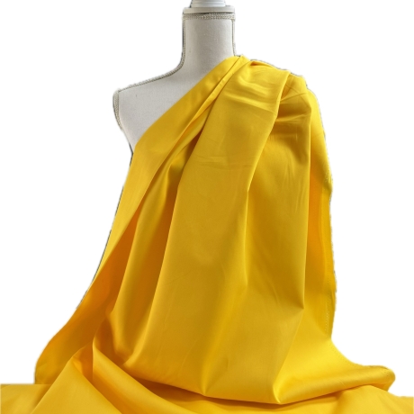 Baumwolle Popeline Uni | Gelb | Öko Tex 100 | Poplin |100%BW 