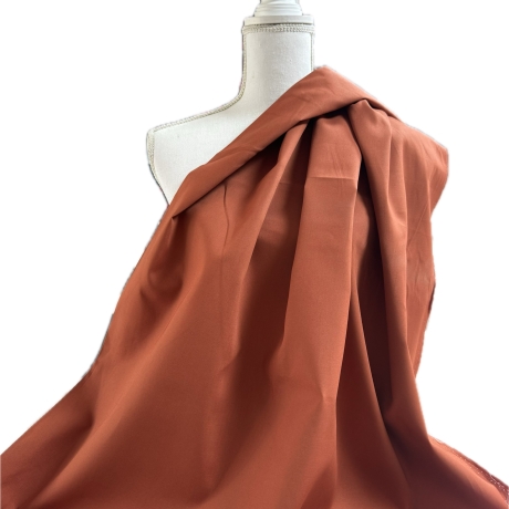 Baumwolle Popeline Uni | Terra | Öko Tex 100 | Poplin |100%BW 