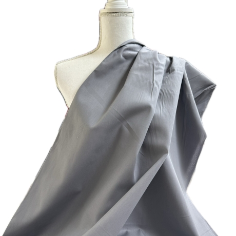 Baumwolle Popeline Uni | Grau | Öko Tex 100 | Poplin |100%BW 