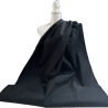 Baumwolle Popeline Uni | Schwarz | Öko Tex 100 | Poplin |100%BW 
