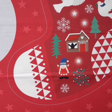 Hygge Glow stocking panel 90 cm