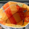 Künstlertasche - UPCYCLING Umhängetasche aus Cord mit Applikation