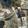 High-End Künstlertasche im Military-Stil - UPCYCLING Handtasche
