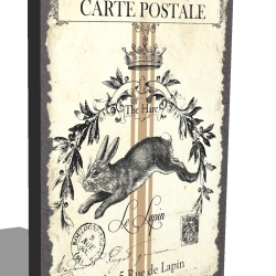 Holzschild-Shabby Ostern H_20