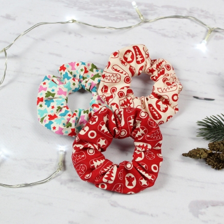 Scrunchie • Haargummi | Weihnachten | Geschenkidee