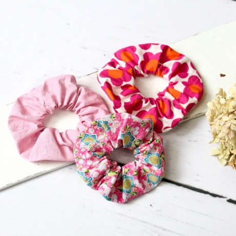 Scrunchie • Haargummi | Blumen | Haaraccessoire