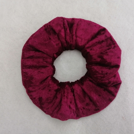  Scrunchie groß Gr.L Haargummi Zopfgummi für dickes Haar aus Samt