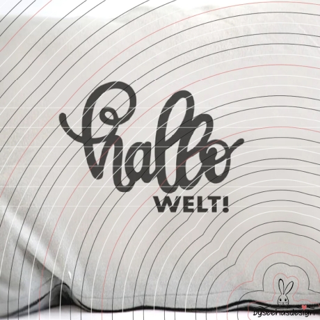 Hallo Welt Plotterdatei SVG DXF 