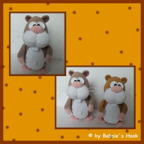 Häkelanleitung ♡ Hamster Hampft♡ 