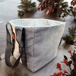 Handgefertigte Aufbewahrungstasche Utensilo aus dem Allgäu