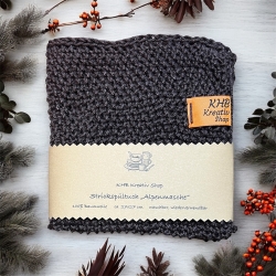 Handgestricktes Spültuch Baumwolle, aus dem Allgäu