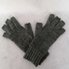 Gestrickte Fingerhandschuhe ohne Kuppen aus Sockenwolle unisex