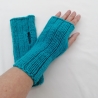 Gestrickte Handstulpen Pulswärmer Armstulpen wollfrei unisex