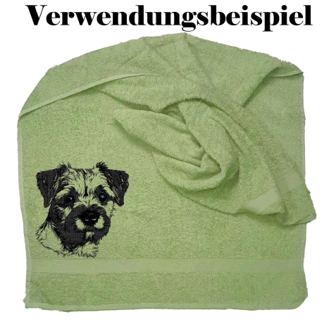 NEU Stickdatei Border Terrier Jacke Hund Lunachild