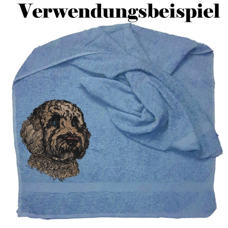 NEU Stickdatei Applikation Golden Doodle Chooper