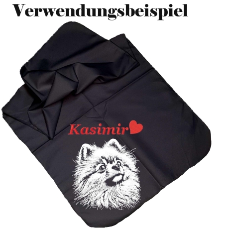 NEU Stickdatei Pomeranian Zwergspitz Bea