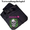 Stickdatei Totenkopf mit Schlange Debby bunt