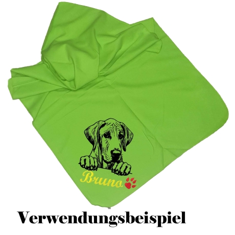 Stickdatei deutsche Dogge Theo Hund