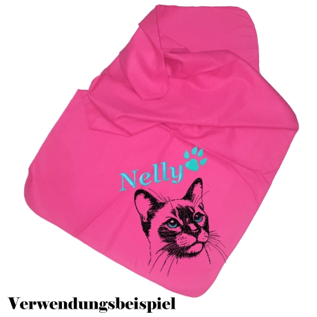 Stickdatei Kitten Kätzchen Siam Thai Katze Sam 