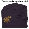 NEU Stickdatei Lilie gold realistisch für dunkle Stoffe