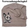 NEU Stickdatei Applikation Bulldogge Luna 
