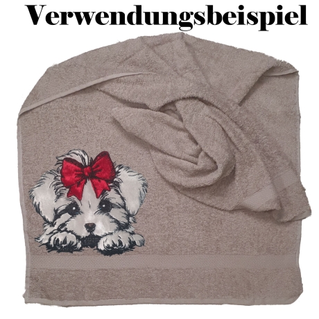 NEU Stickdatei Applikation Malteser Gipsy