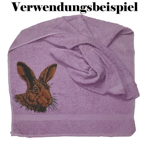 NEU Stickdatei Applikation Hase Gunther Lunachild