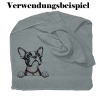 NEU Stickdatei Boston Terrier Kylo Hund realistisch