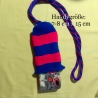 gestrickte Handytasche Handyhülle Smartphonhülle zum umhängen