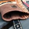 UPCYCLING Handytasche, Handyhülle, Handyetui aus Leder
