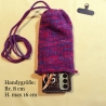 Handytasche Handyhülle Smartphonhülle zum umhängen gestrickt Hand