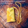 Handytasche Handyhülle Smartphonhülle mit Band zum umhängen Gelb