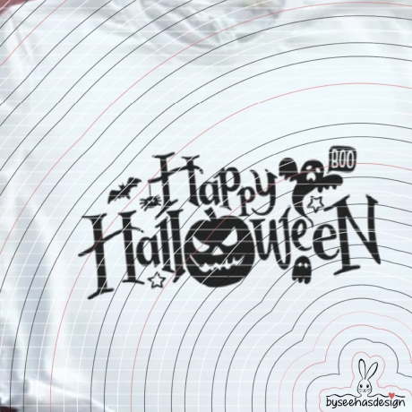 Happy Halloween Plotterdatei SVG DXF