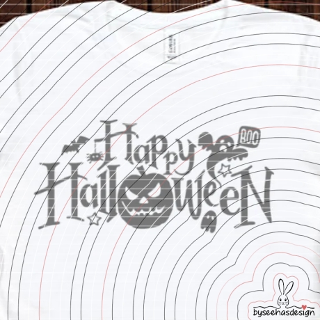 Happy Halloween Plotterdatei SVG DXF
