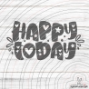 happy today Plotterdatei SVG DXF