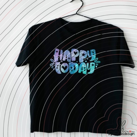 happy today Plotterdatei SVG DXF