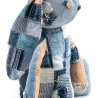 Niedliches Häschen aus Jeansresten - UPCYCLING Stofftier